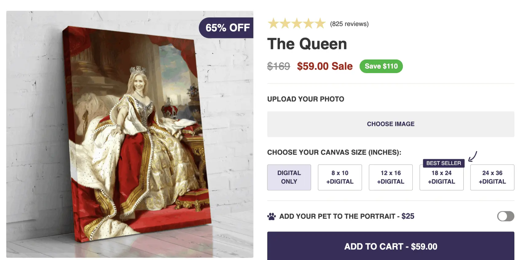 turnmeroyal.com the queen portrait